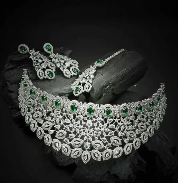 AD Green Stone Necklace